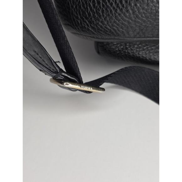 Coach Mini Small Charlie Backpack Pebbled Leather Black F28995 main image 7